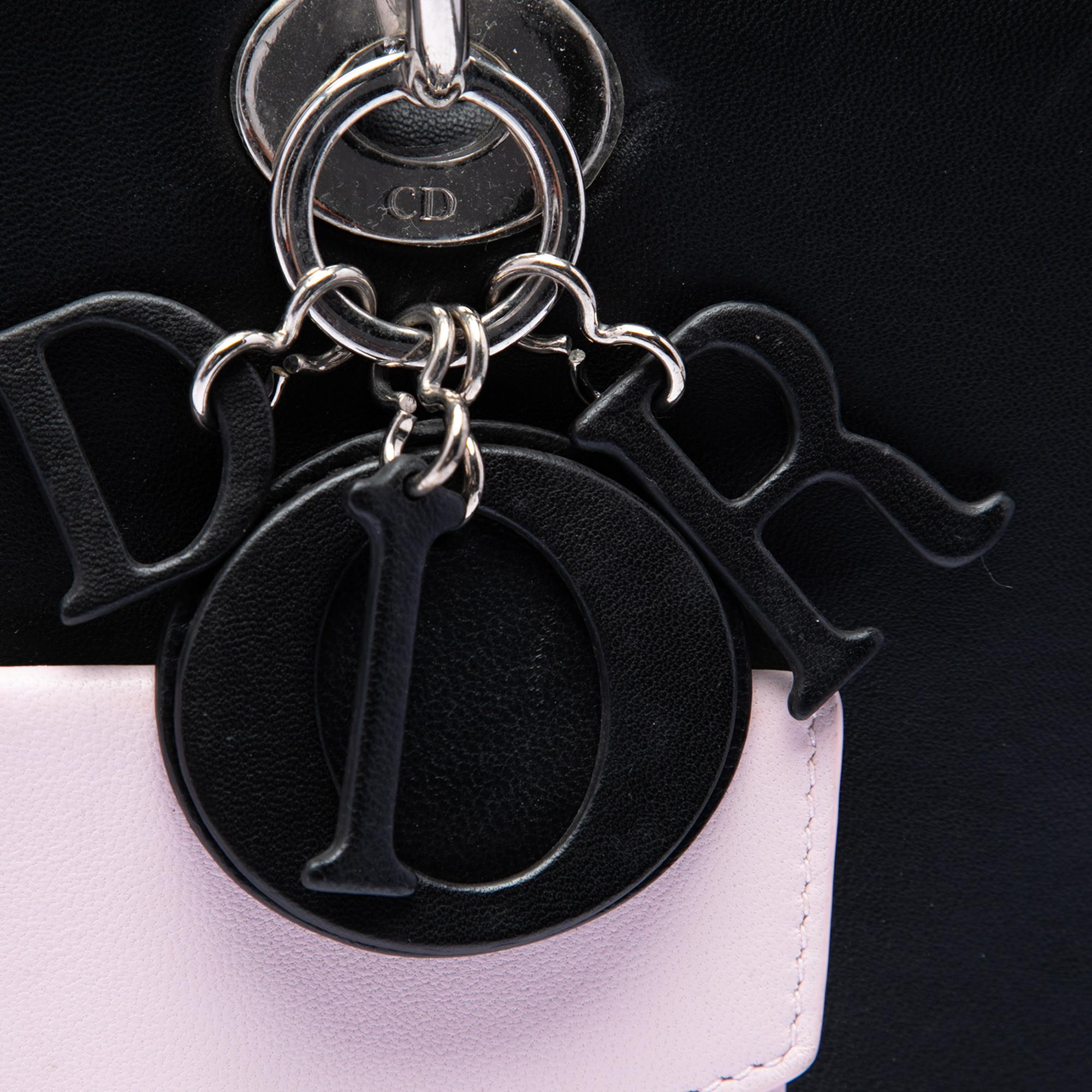 Dior Large Calfskin Pocket Tote Lady Dior