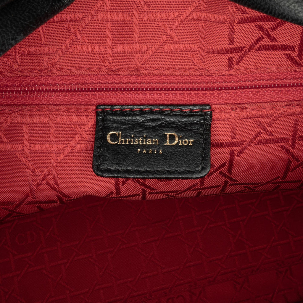 Dior Large Lambskin Cannage Lady Dior (SHG-Hbpskq)