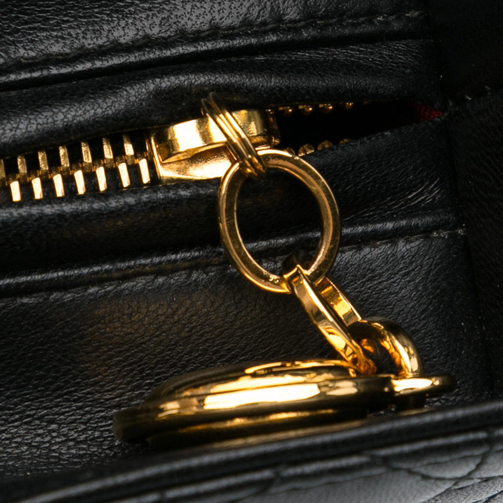 Dior Large Lambskin Cannage Lady Dior (SHG-Hbpskq)