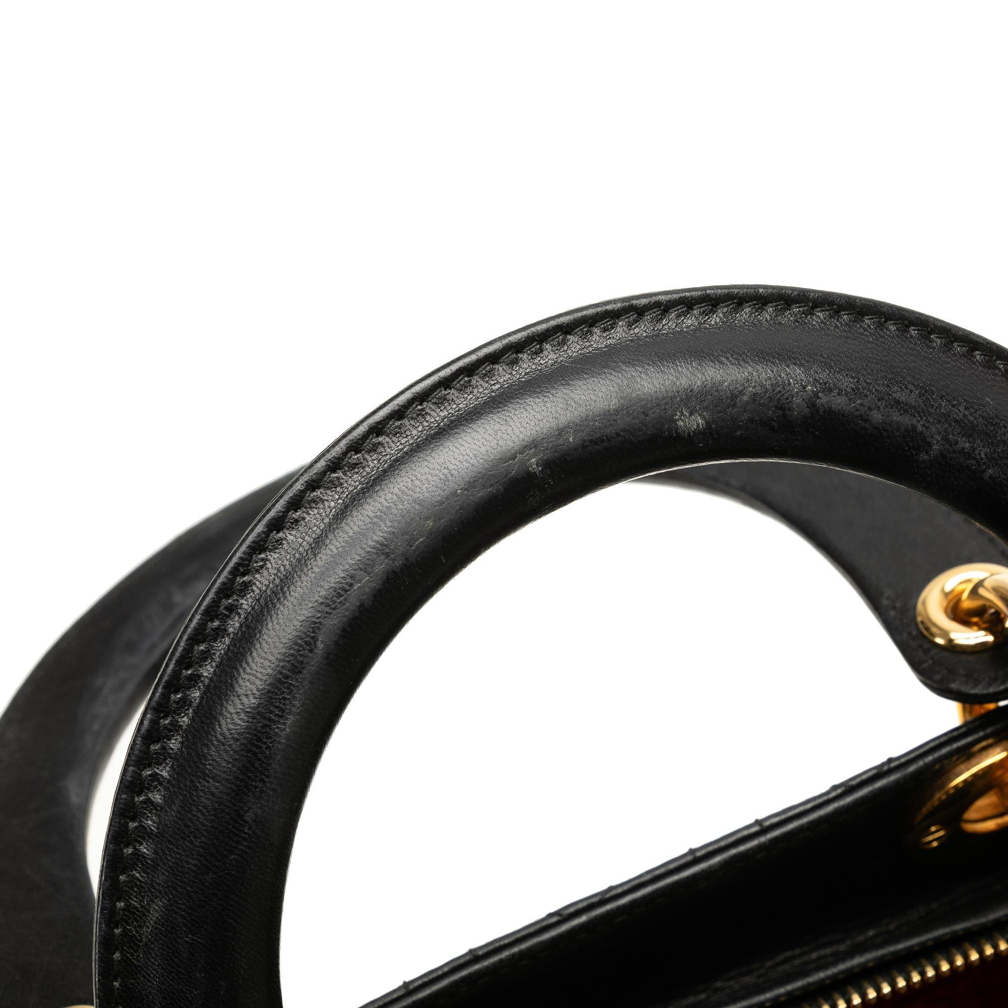 Dior Large Lambskin Cannage Lady Dior (SHG-04vEqj)