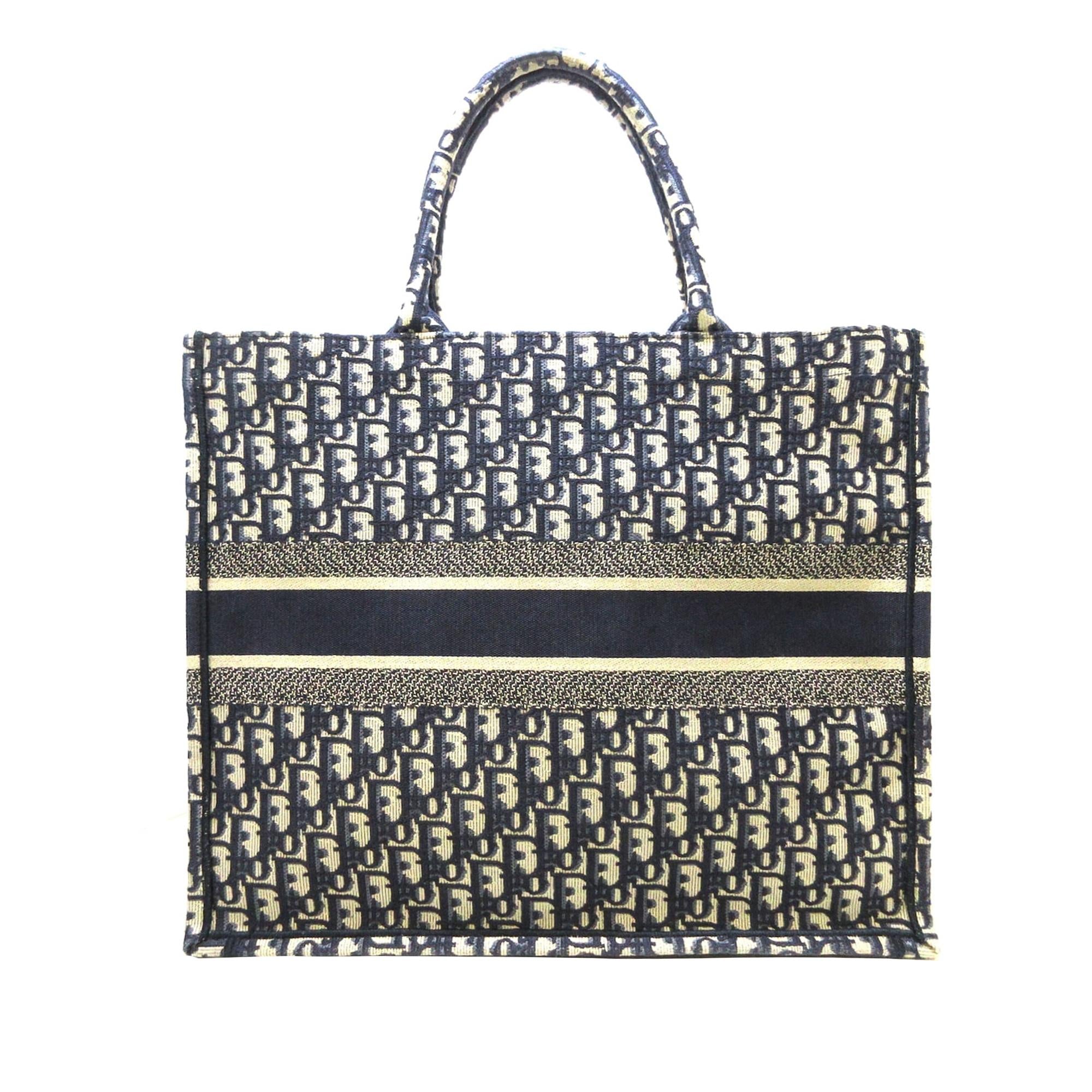 Dior Large Oblique Book Tote (SHG-bKyloi)