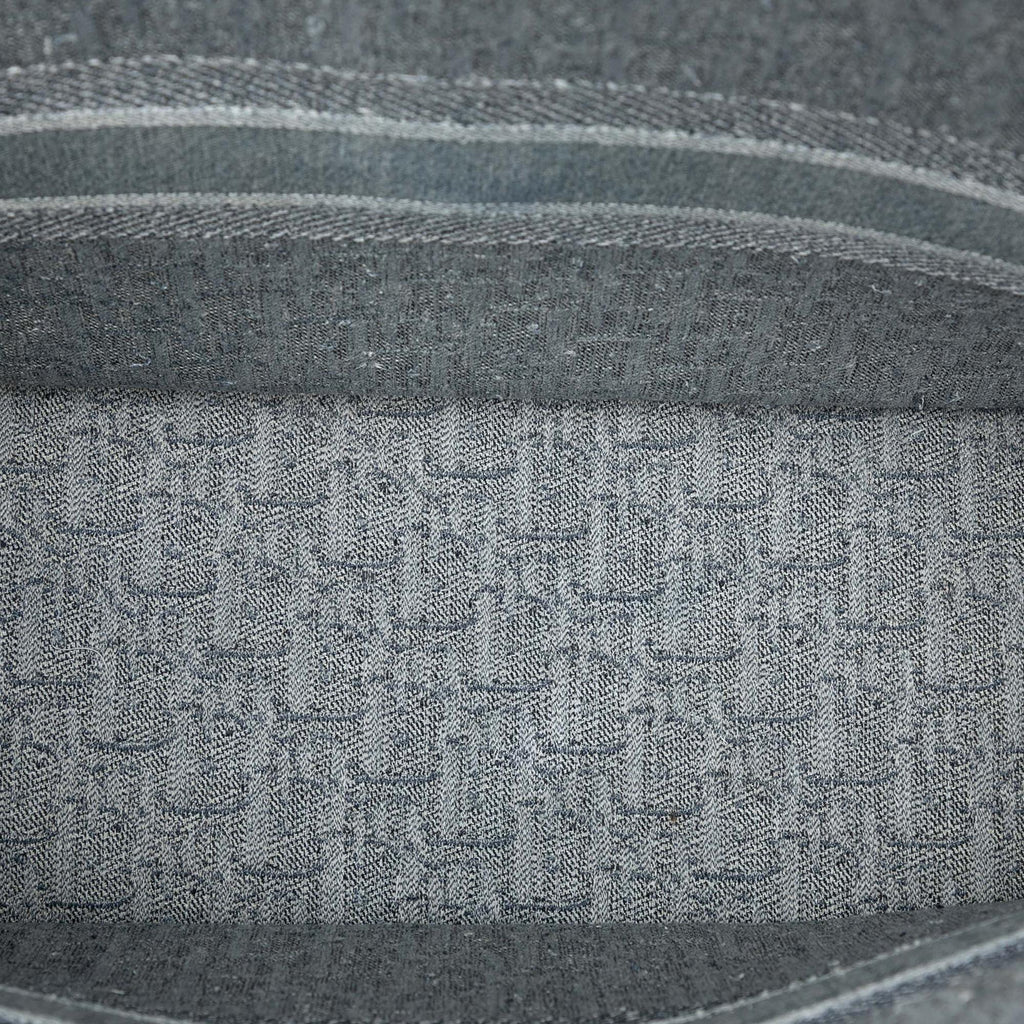 Dior Large Oblique Denim Book Tote