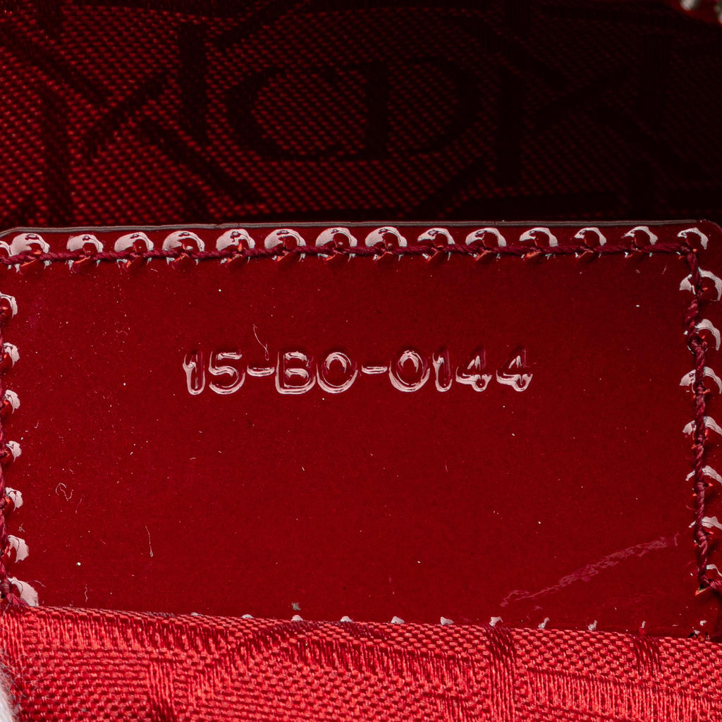 Dior Large Patent Cannage Lady Dior (SHG-CWEdfR)
