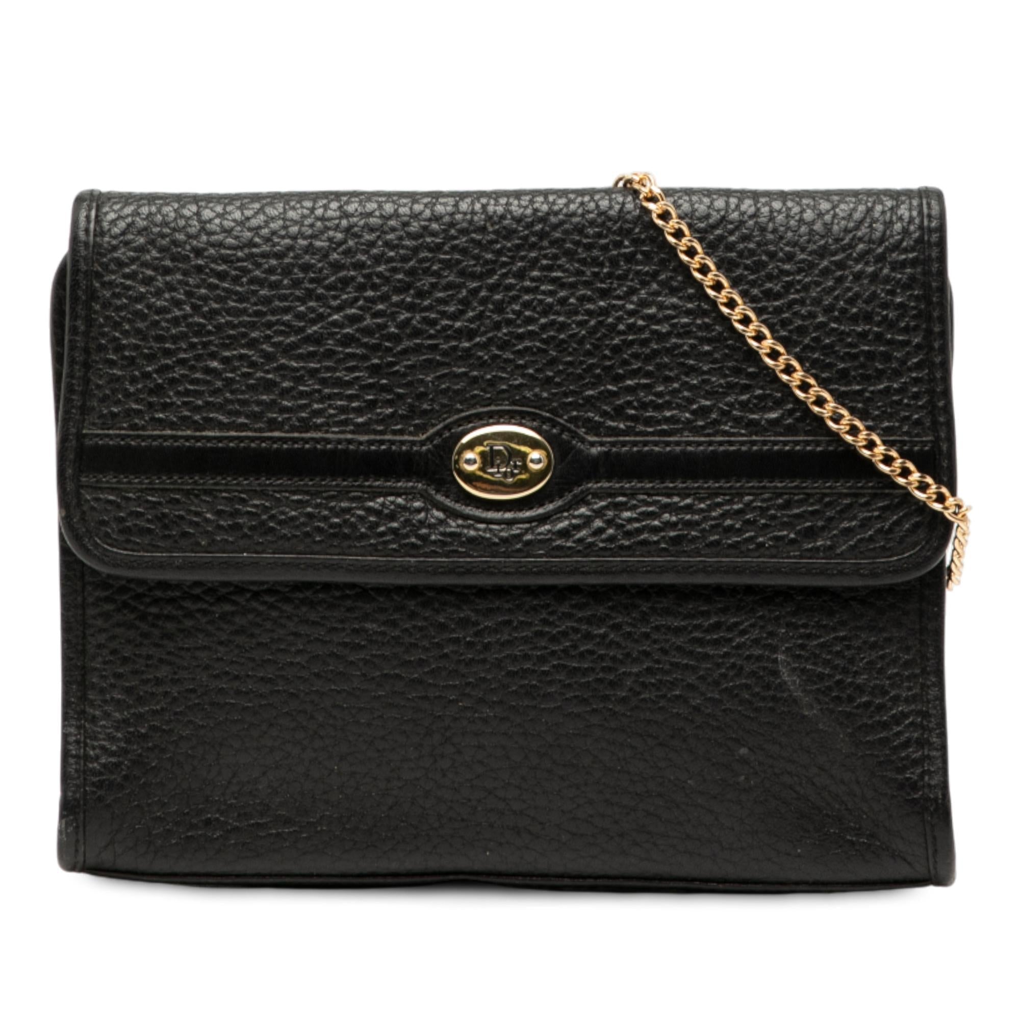 Dior Leather Chain Crossbody