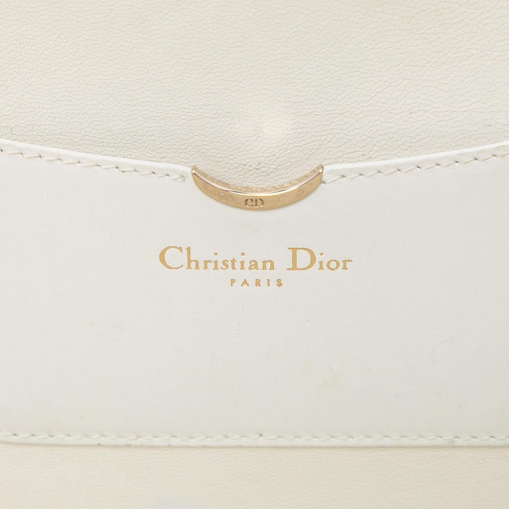 Dior Leather Clasp Clutch