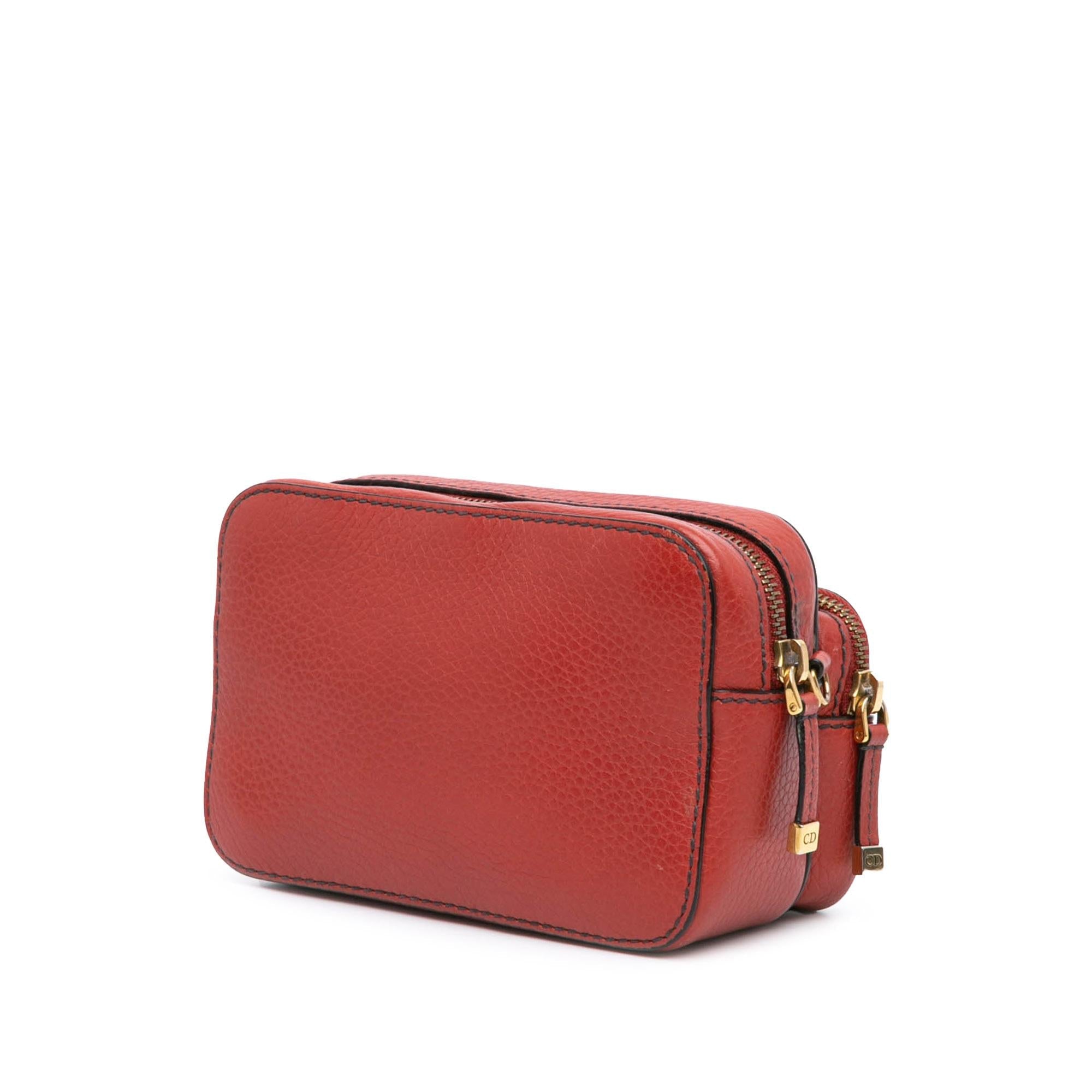 Dior Leather JAdior Camera Bag