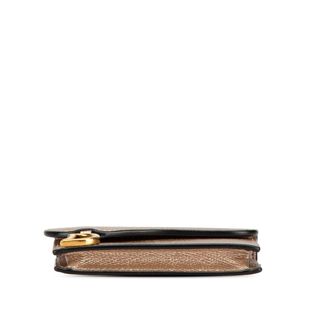 Dior Leather Saddle Card Holder