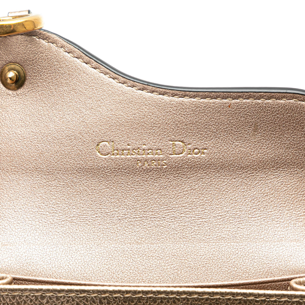Dior Leather Saddle Card Holder