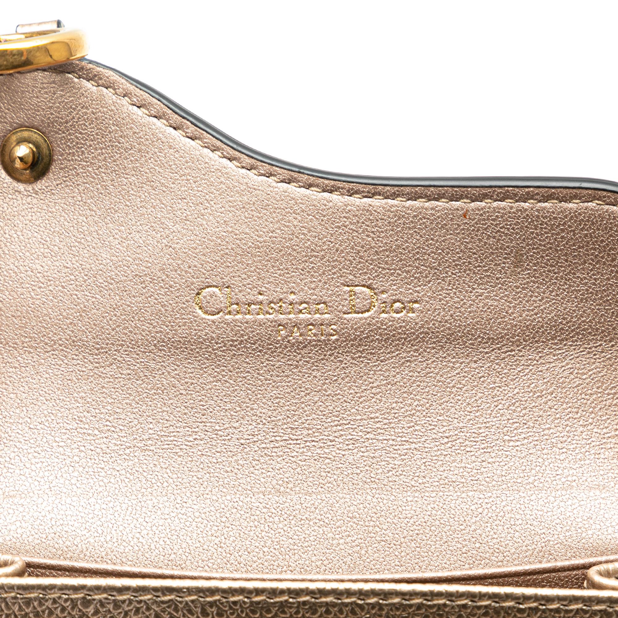 Dior Leather Saddle Card Holder