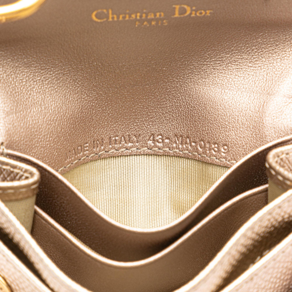 Dior Leather Saddle Card Holder