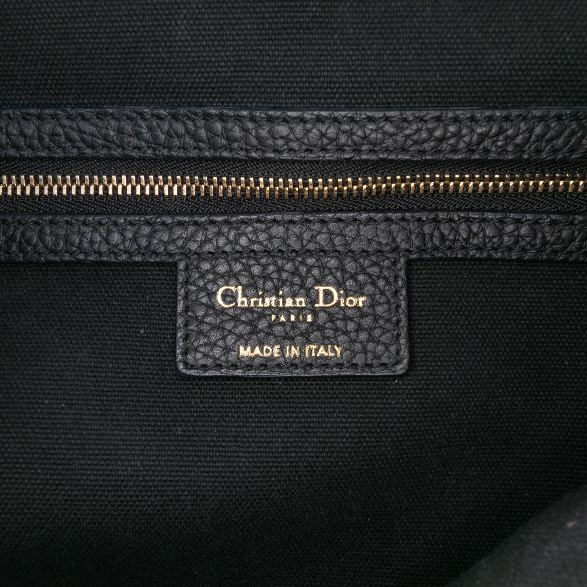 Dior Limited Edition Medium Canvas Floral Printed Diorissimo Satchel