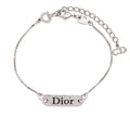 Dior Logo Plate Bracelet