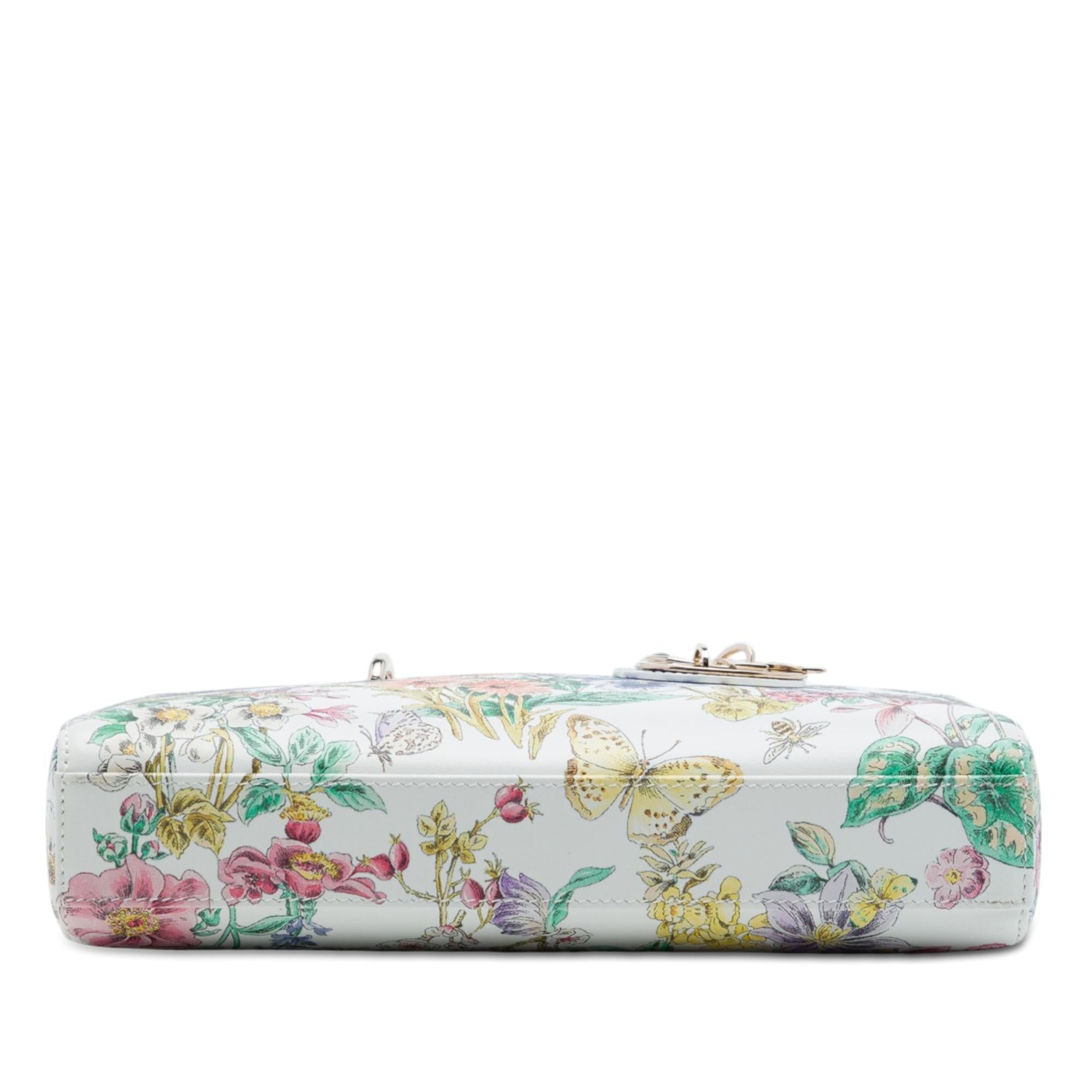 Dior Medium Calfskin Astral Flowers Lady D Joy