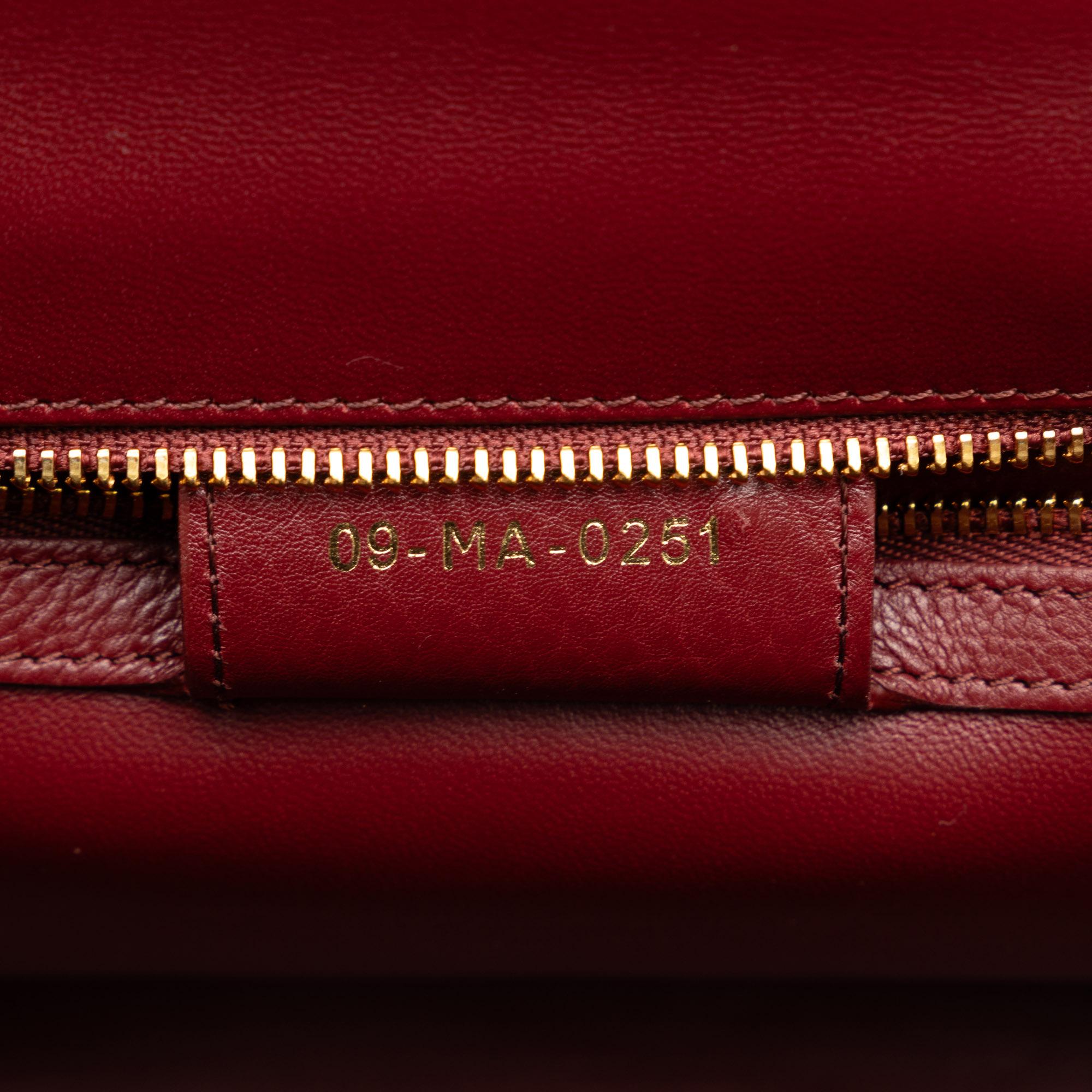 Dior Medium Calfskin Cannage Caro Bag (SHG-4S2H6Q)