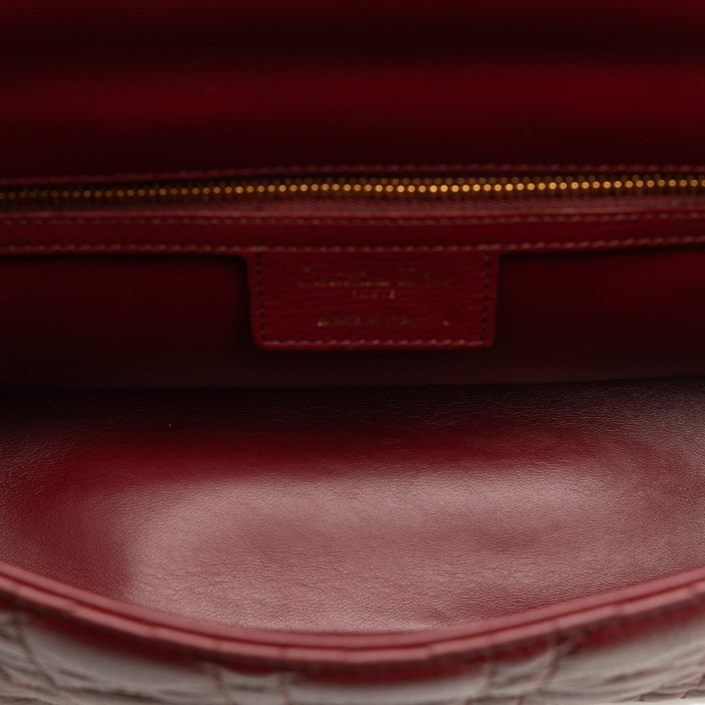 Dior Medium Calfskin Cannage Caro Bag (SHG-4S2H6Q)