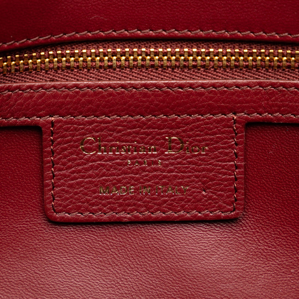 Dior Medium Calfskin Cannage Caro Bag (SHG-4S2H6Q)