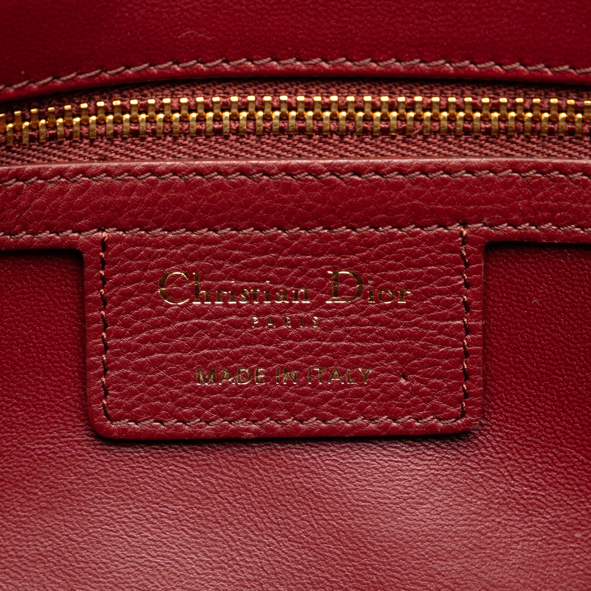 Dior Medium Calfskin Cannage Caro Bag (SHG-4S2H6Q)