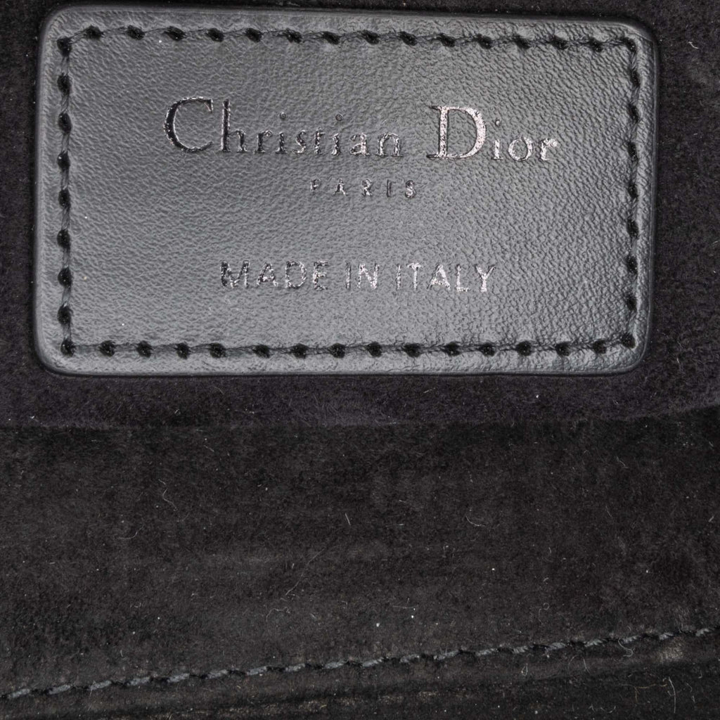 Dior Medium Calfskin Cannage Diamond Lady D Joy (SHG-0FjalQ)