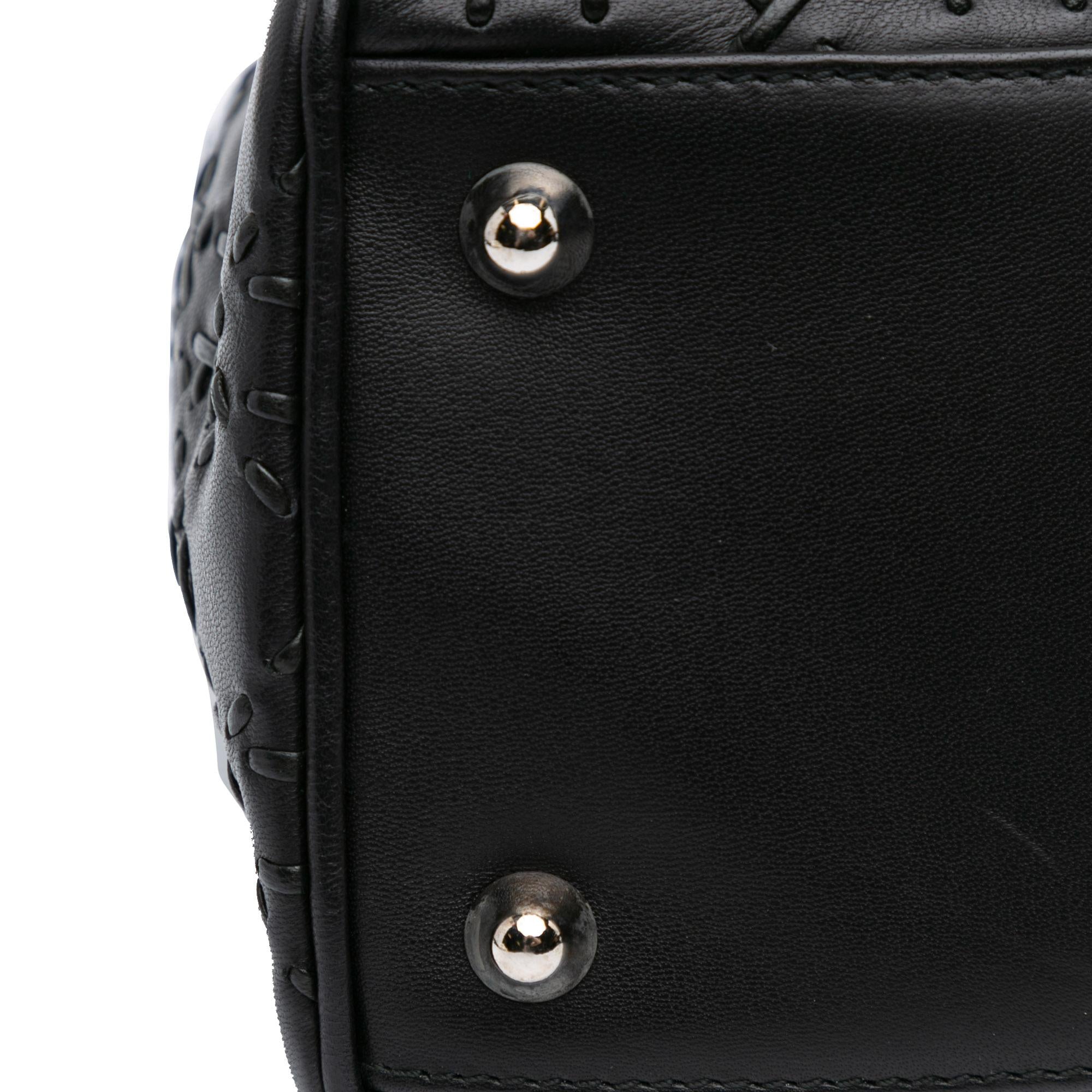 Dior Medium Calfskin Cannage Whipstitch Lady Dior (SHG-kCuMd8)