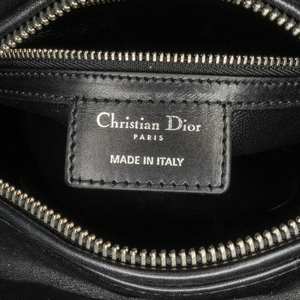 Dior Medium Calfskin Patch Embellished Lady Dior (SHG-ToARgO)