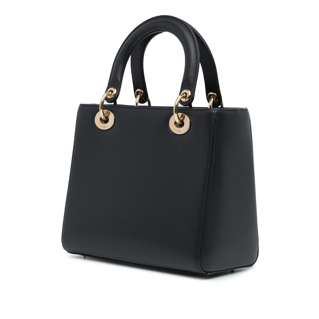 Dior Medium Calfskin Pockets Lady Dior (SHG-8Wnrer)