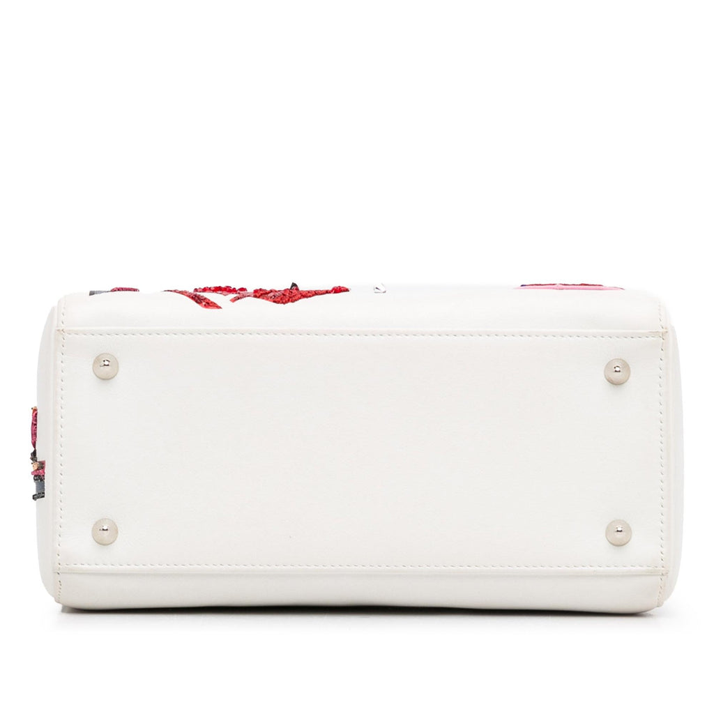 Dior Medium Calfskin Sequin Embellished Lady Dior (SHG-T5mrS0)