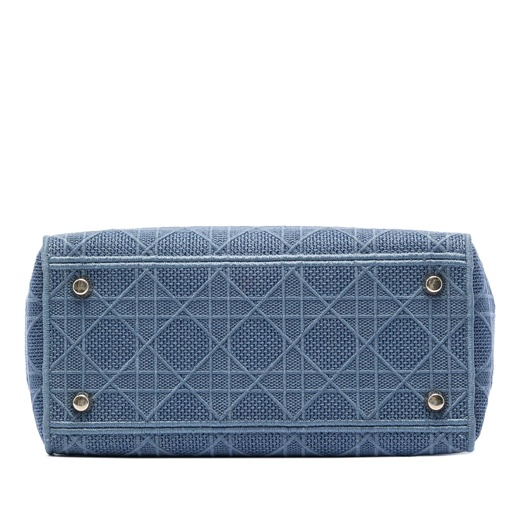Dior Medium Canvas Cannage Lady D Lite