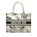 Dior Medium Canvas Embroidered Zodiac Toile De Jouy Book Tote