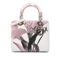 Dior Medium Deerskin Floral Printed Lady Dior