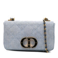 Dior Medium Denim Macrocannage Caro Bag