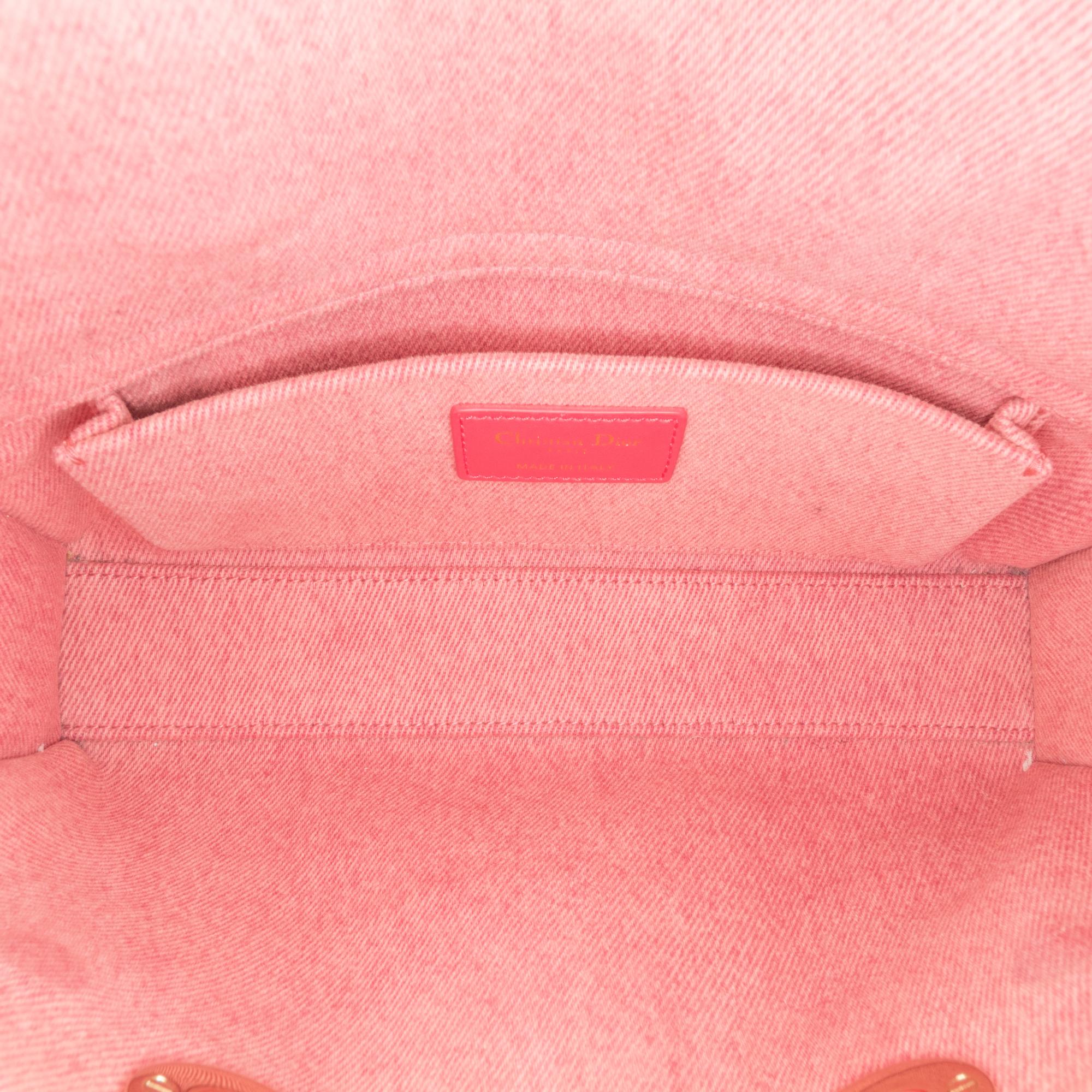 Dior Medium Denim Macrocannage Lady D Joy