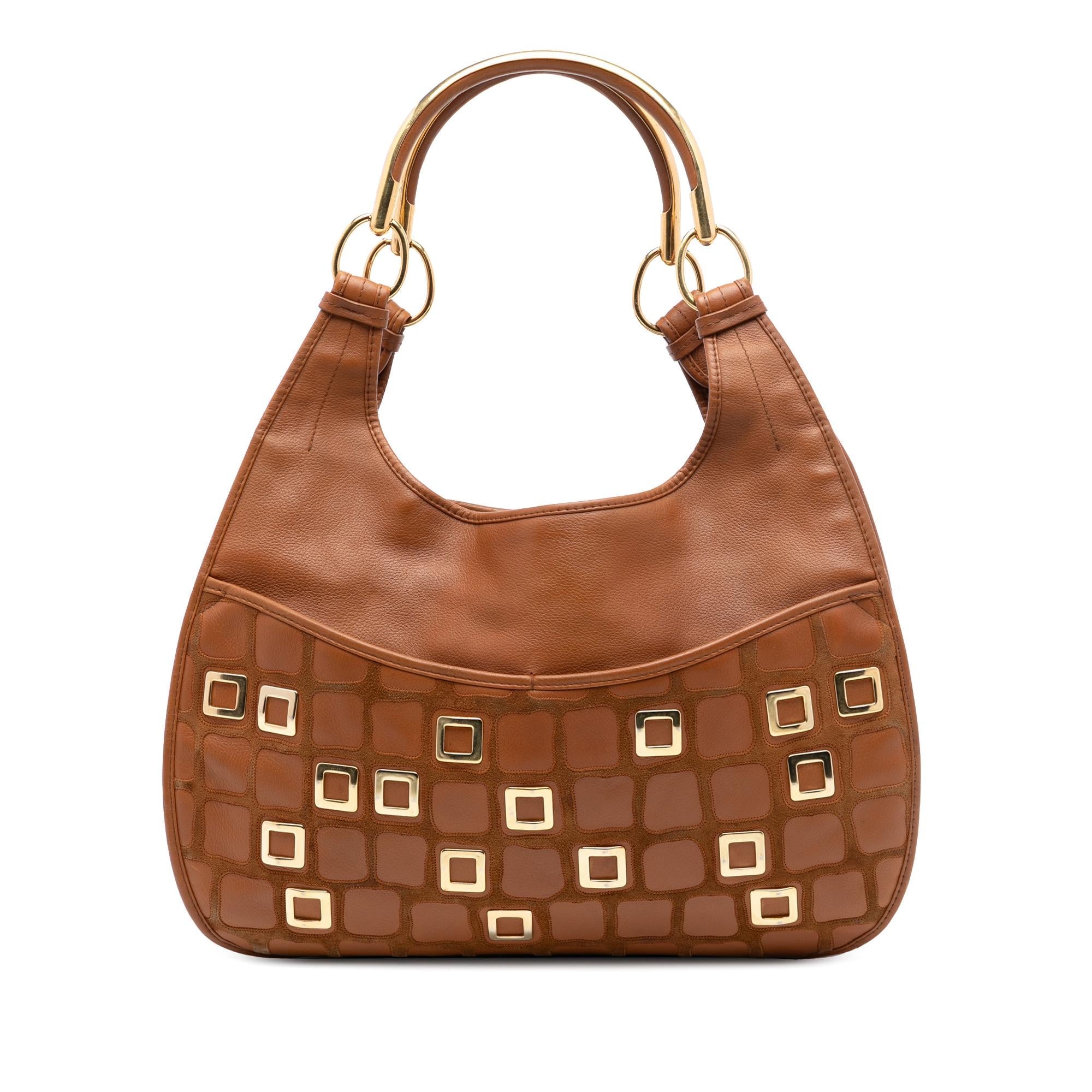 Dior Medium Embellished Leather 61 Hobo