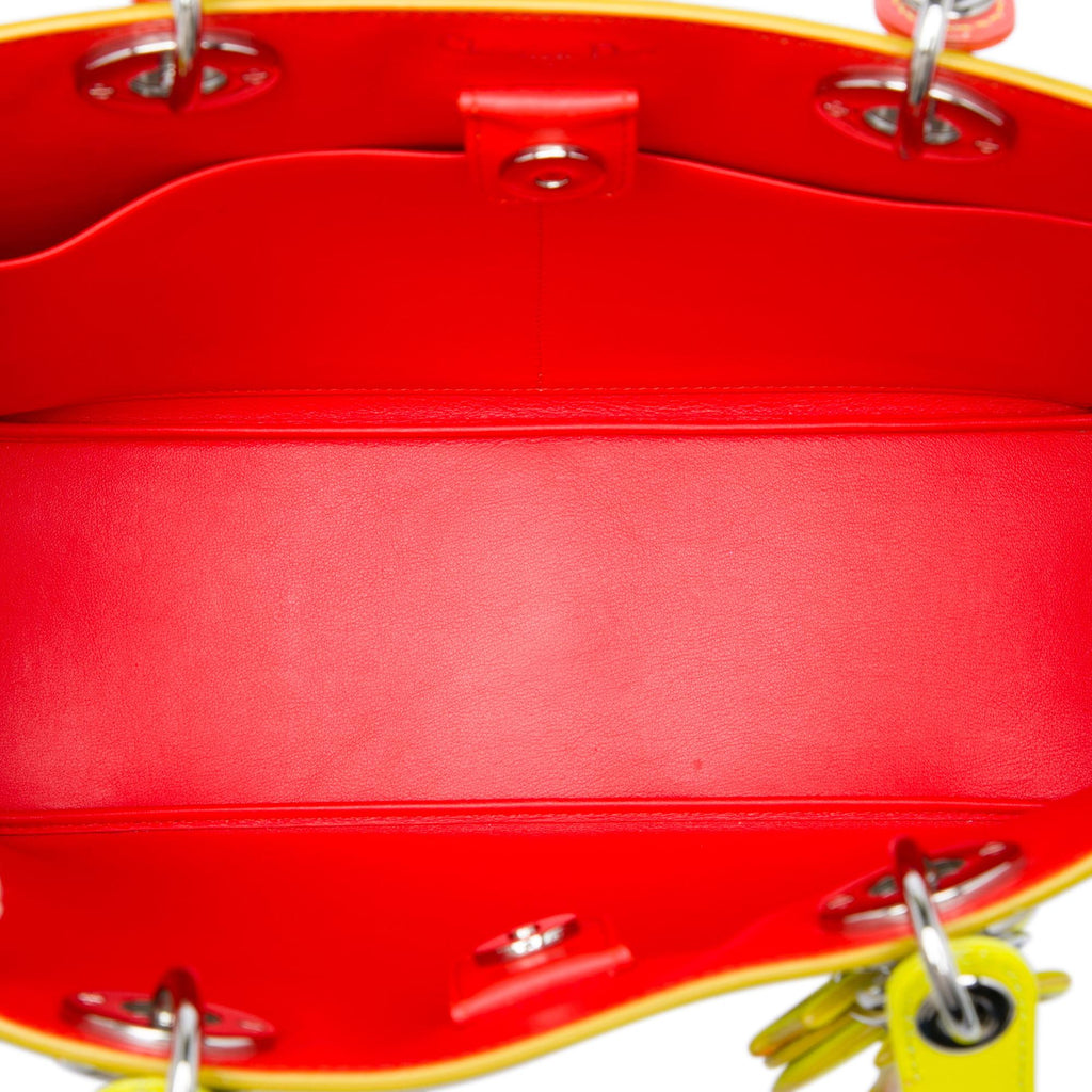 Dior Medium Gradient Calfskin Diorissimo Satchel