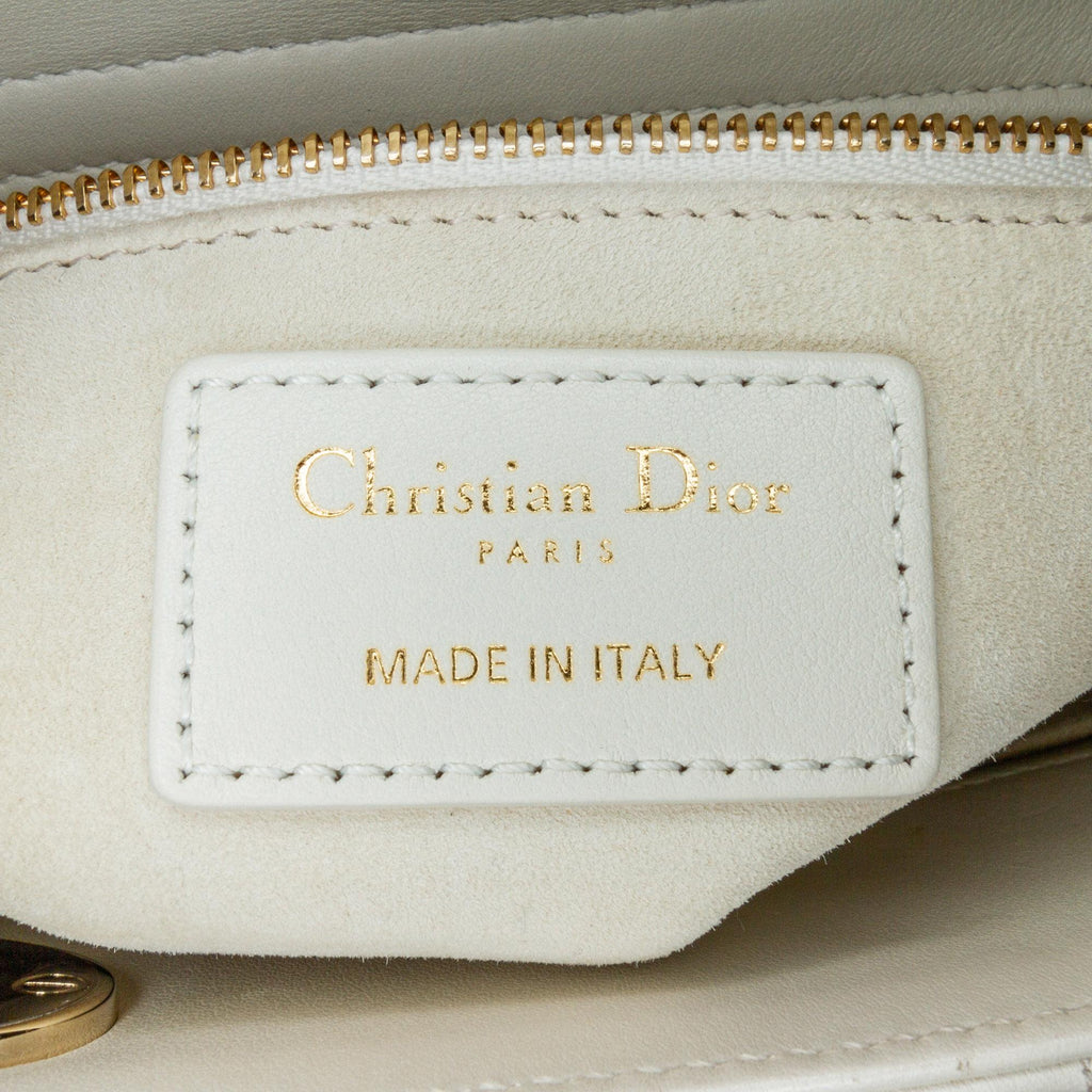 Dior Medium Lambskin Cannage Dioramour Chinese Valentines Lady Dior (SHG-3rVC8Z)