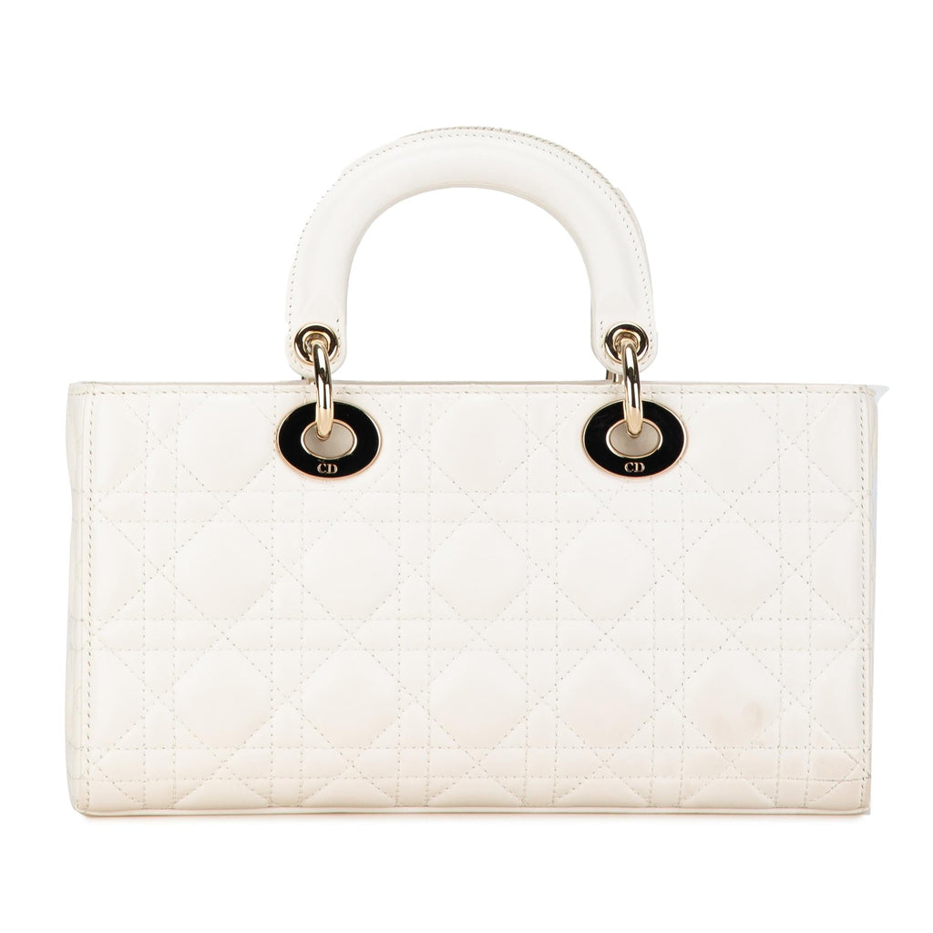 Dior Medium Lambskin Cannage Lady D-Joy (SHG-xbjwev)