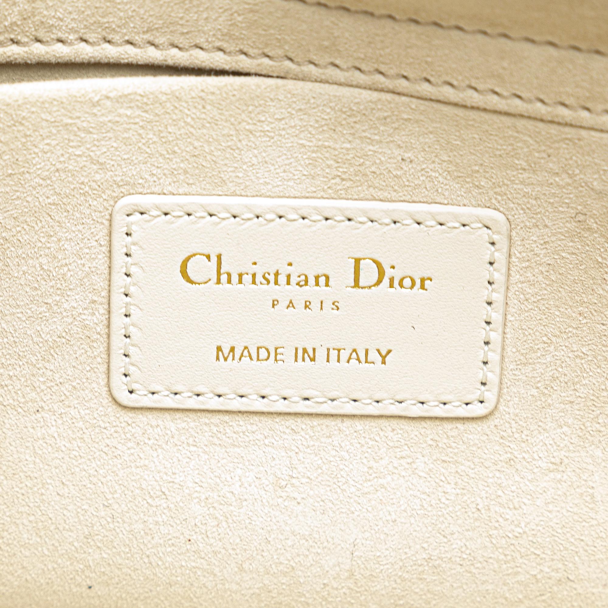 Dior Medium Lambskin Cannage Lady D-Joy (SHG-xbjwev)