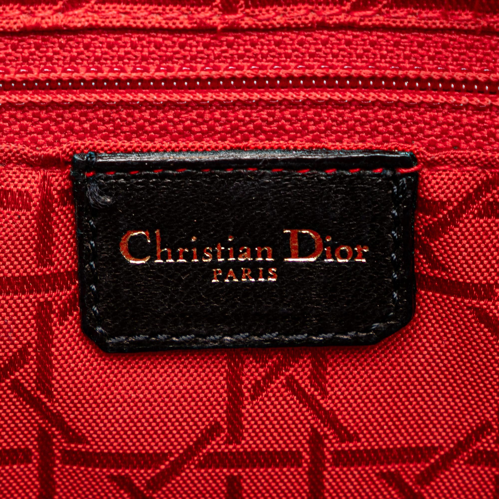 Dior Medium Lambskin Cannage Lady Dior (SHG-gb8wvx)