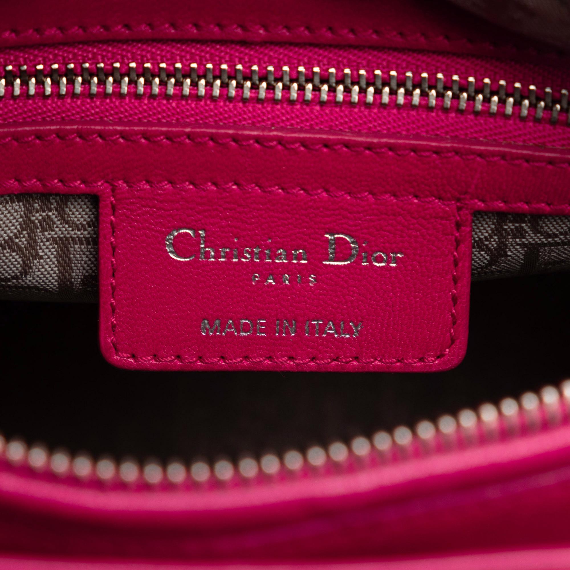 Dior Medium Lambskin Cannage Lady Dior (SHG-b9mFbY)