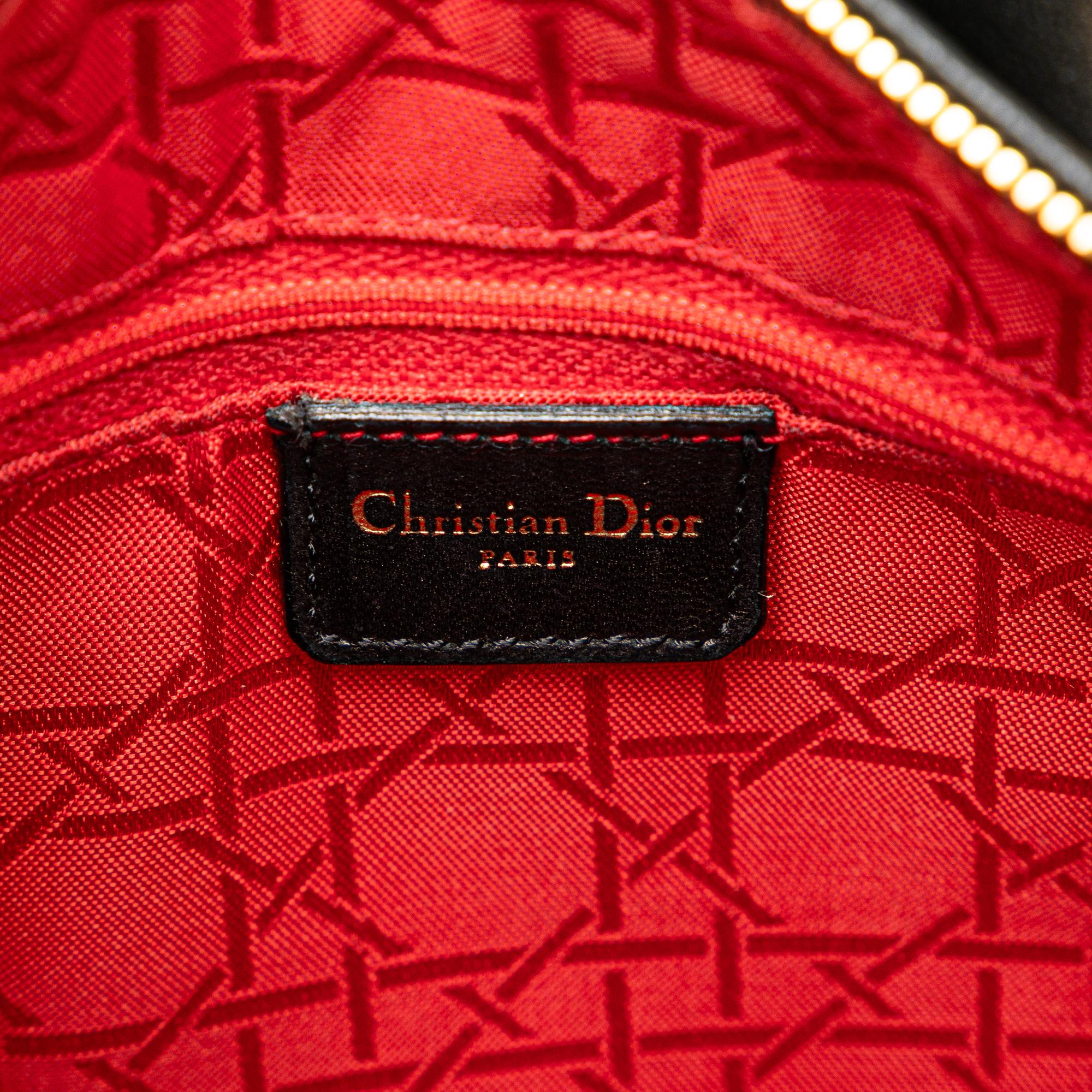 Dior Medium Lambskin Cannage Lady Dior (SHG-7yVsfc)