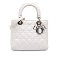 Dior Medium Lambskin Cannage Lady Dior