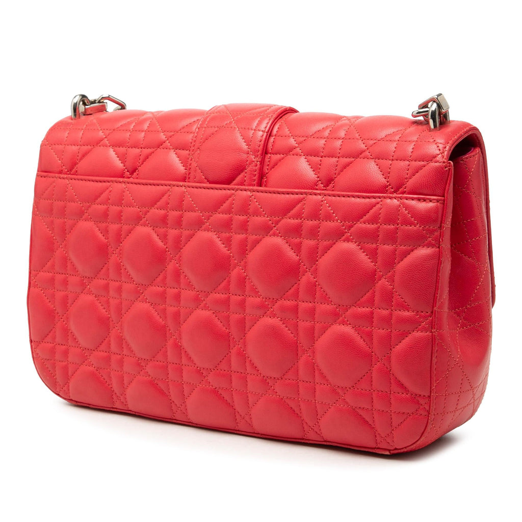 Dior Medium Lambskin Cannage Miss Dior Flap