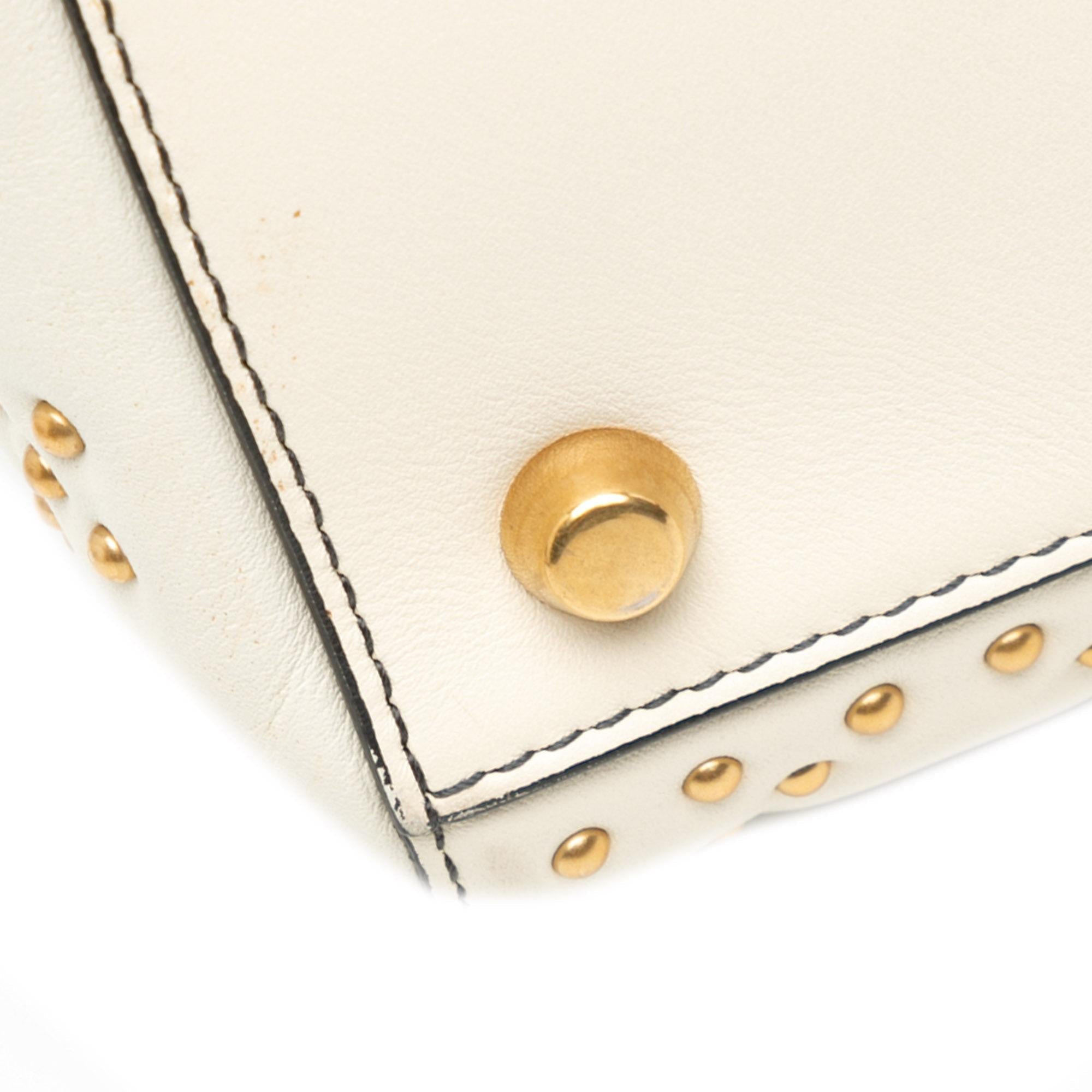 Dior Medium Lambskin Cannage Studded Supple Lady Dior (SHG-hub9mD)