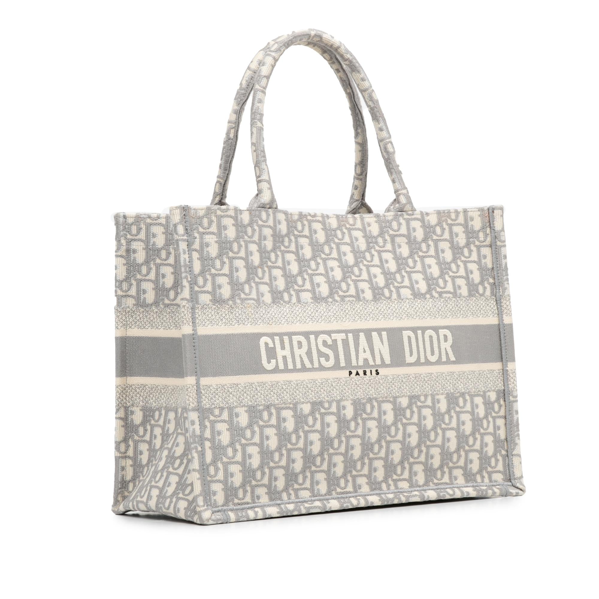 Dior Medium Oblique Book Tote (SHG-xR40My)