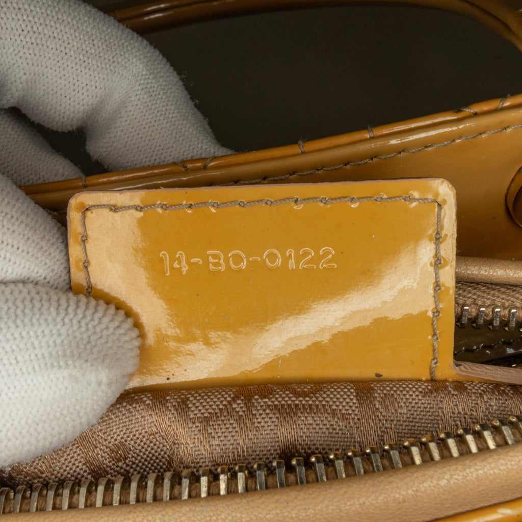 Dior Medium Patent Cannage Lady Dior
