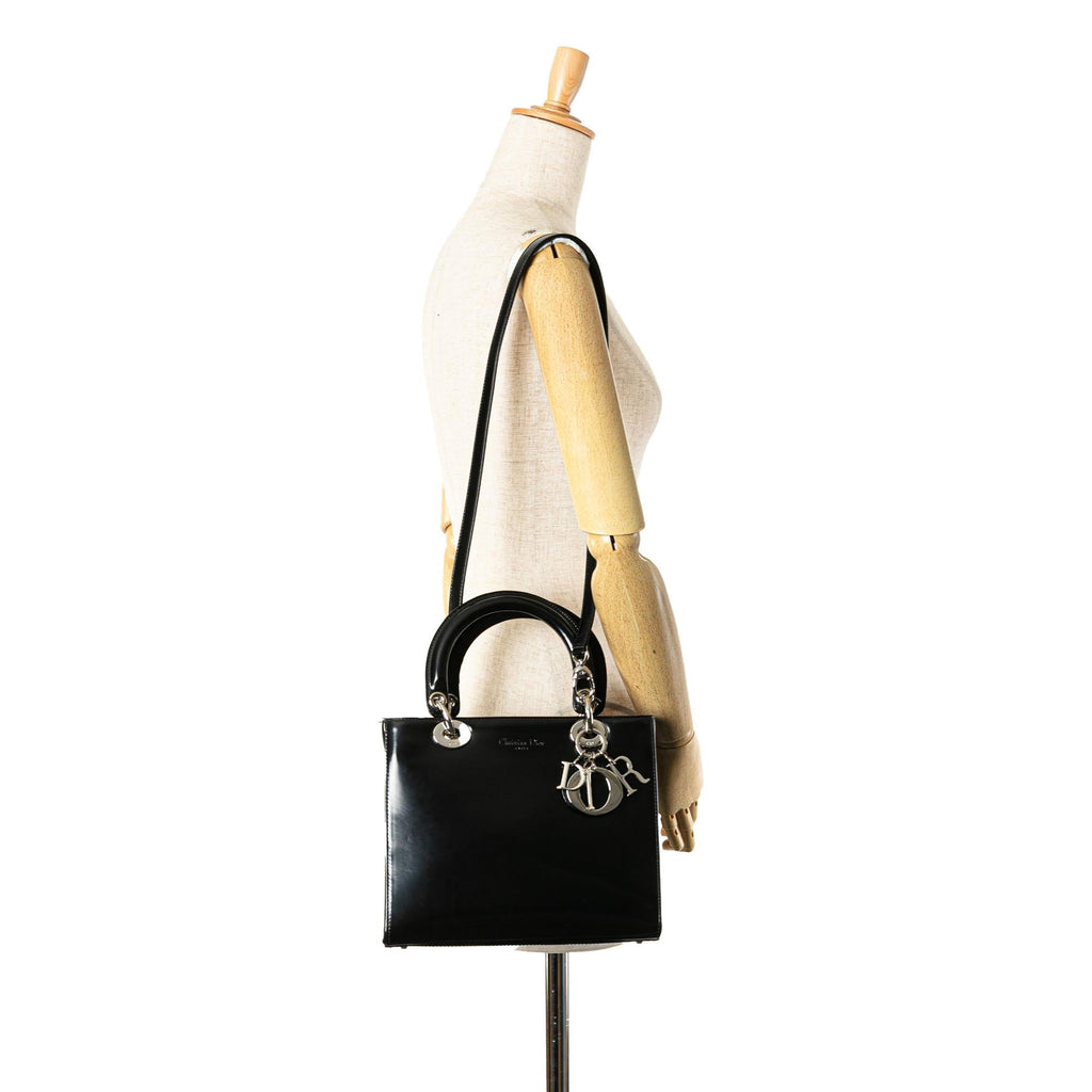 Dior Medium Patent Lady Dior