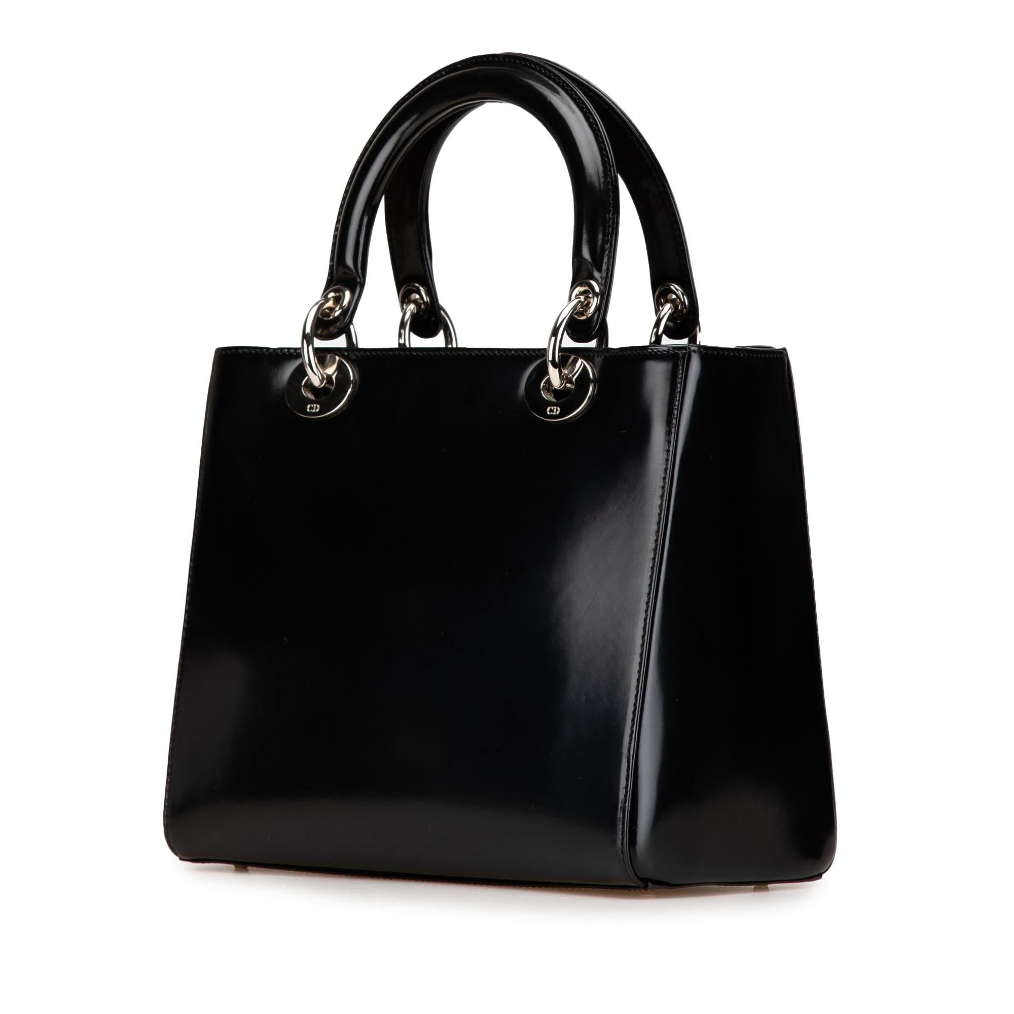 Dior Medium Patent Lady Dior