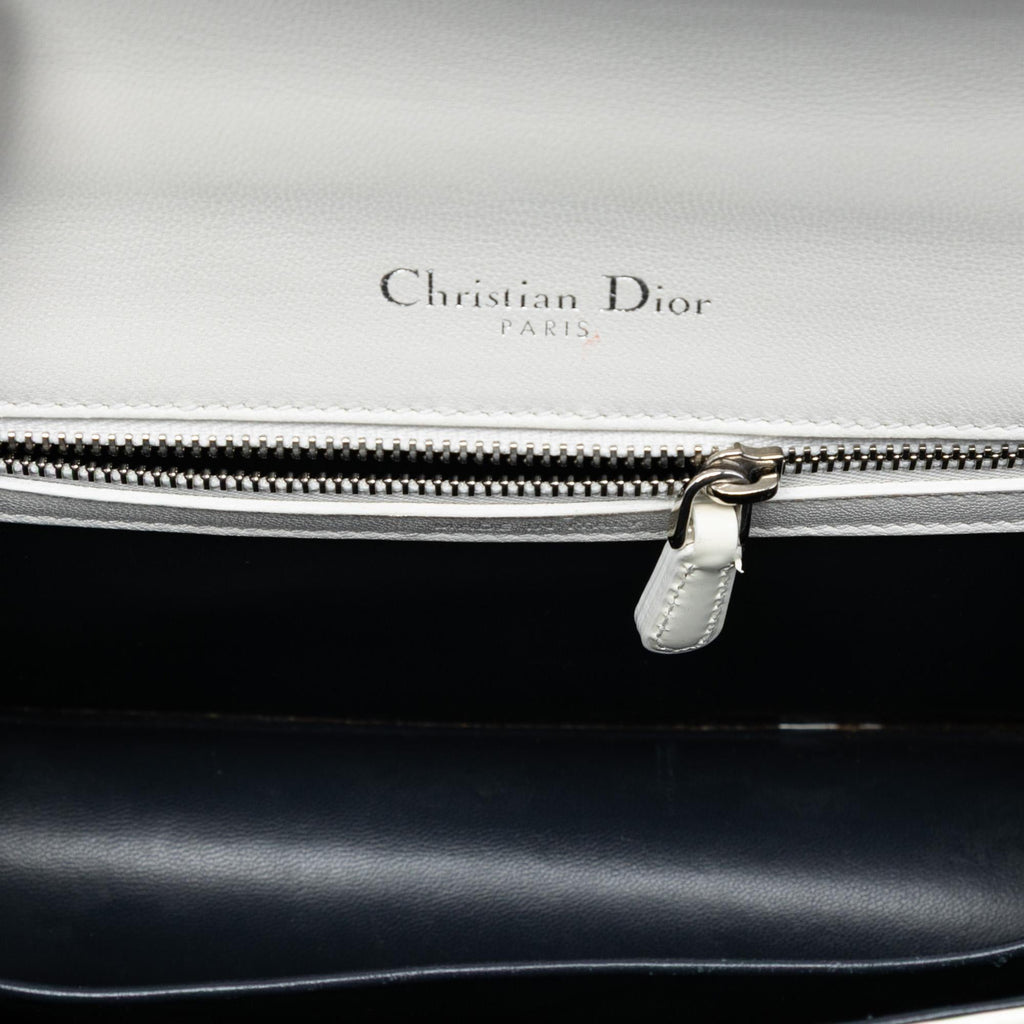 Dior Medium Patent Microcannage Diorama Flap