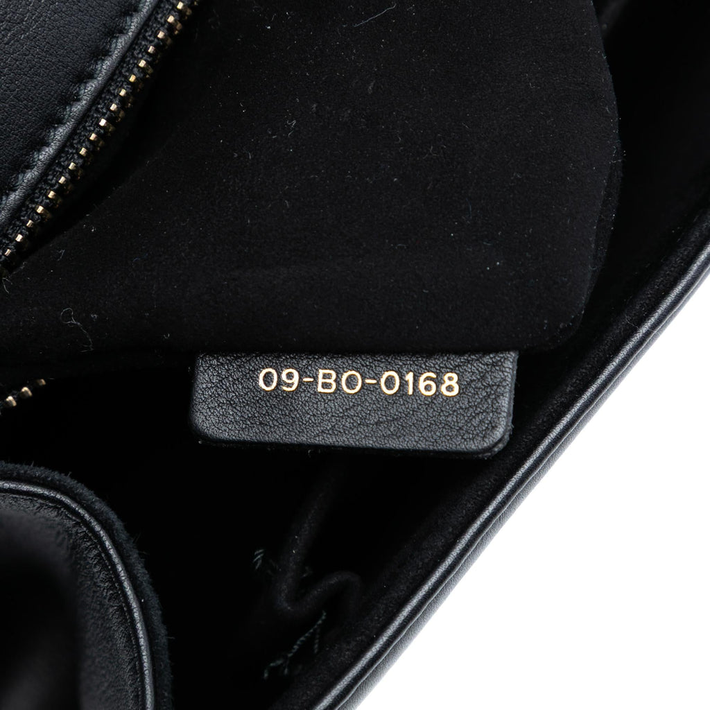 Dior Medium Studded Lambskin Diorama Flap