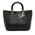 Dior Medium Woven Leather Soft Lady Dior