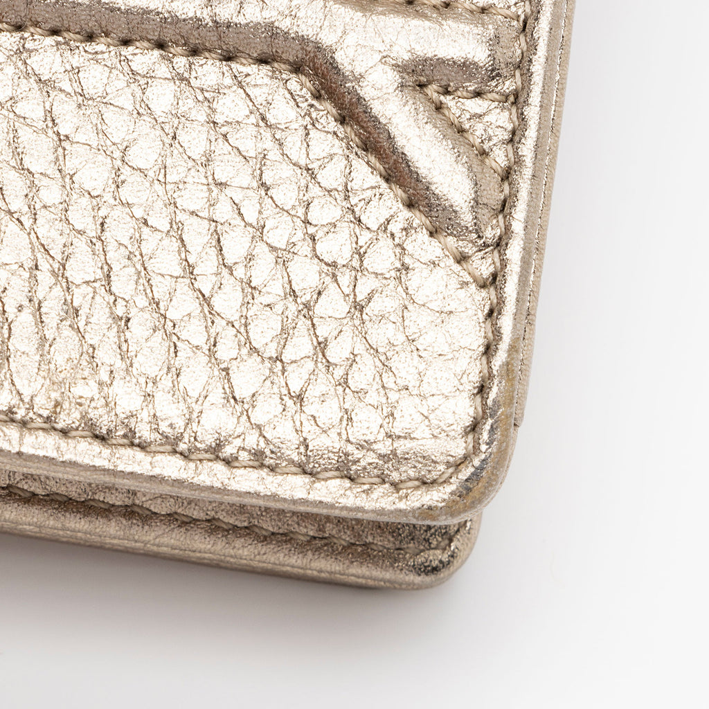 Dior Metallic Calfskin Diorama Wallet on Chain (SHF-fyOwgL)